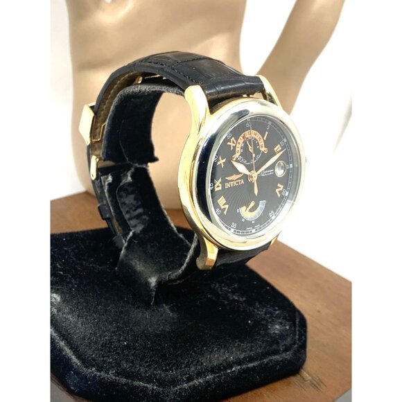 Invicta Men's Watch Limited Edition Swiss Automatic Platinum 18k Rose Gold 38mm - Picture 14 of 14